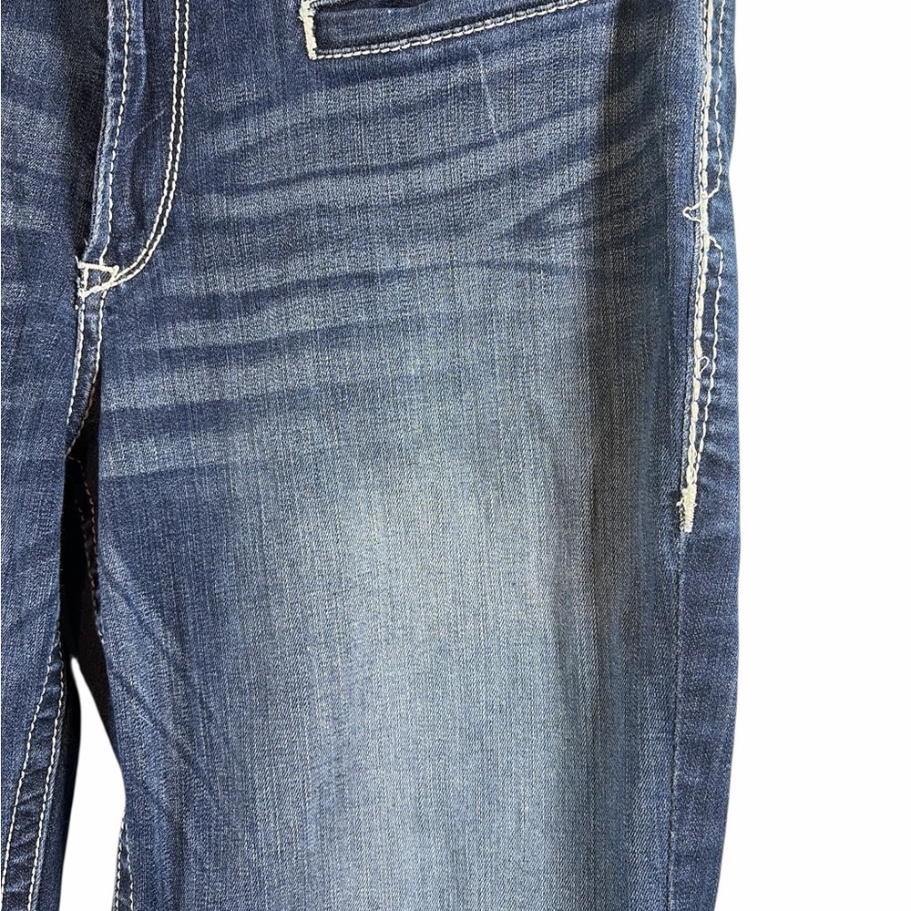 Ariat Womens Trouser Jeans  Mid Rise Bootcut Dark Wash Western Riding
